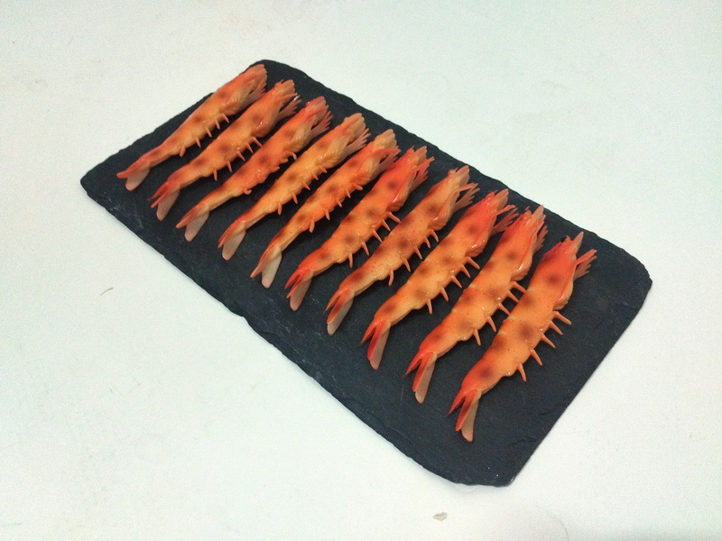 comida replica langostino larg 14 10u